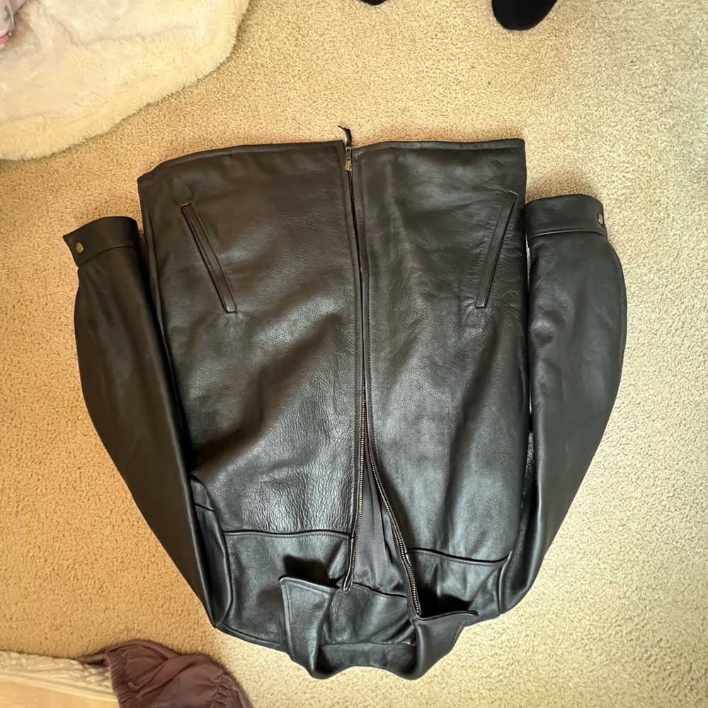 Handmade leather jacket - Picture 9 of 14
